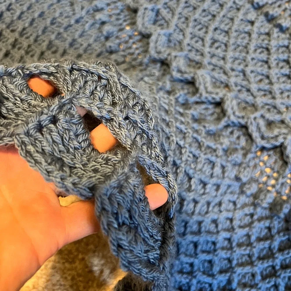 Handmade crochet mandala